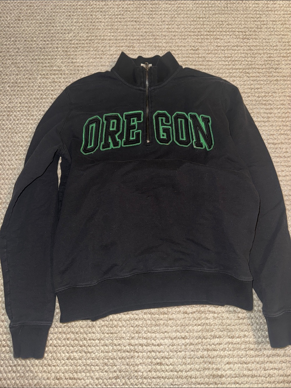 Oregon quarterzip